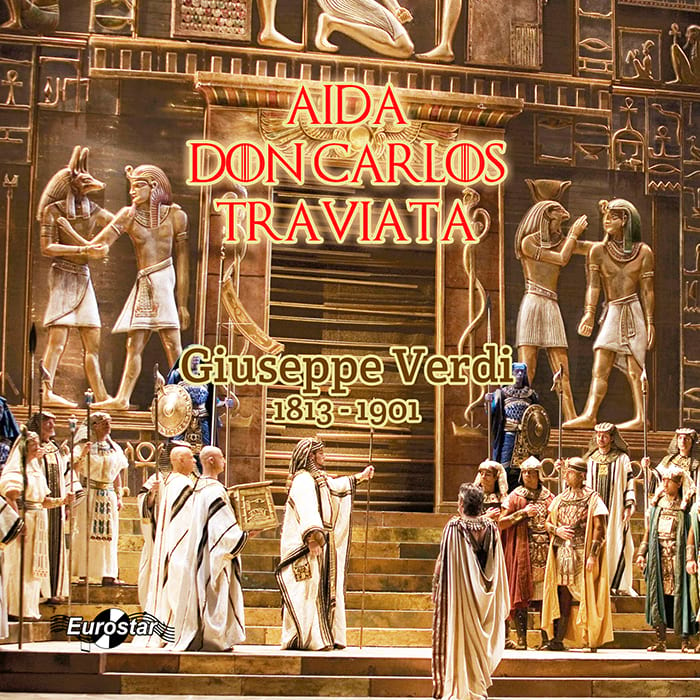 Giuseppe Verdi – Aida, Don Carlos, Traviata